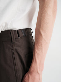 Lemaire - Single Pleat Tailored Pants in Moss