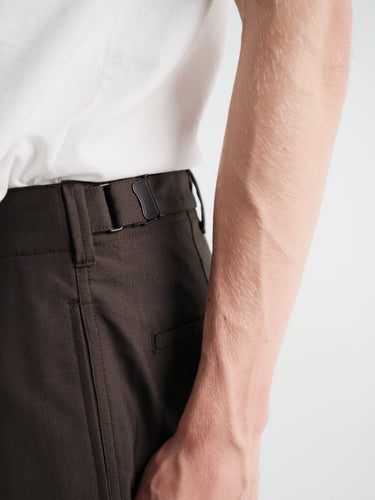 Lemaire - Single Pleat Tailored Pants in Moss