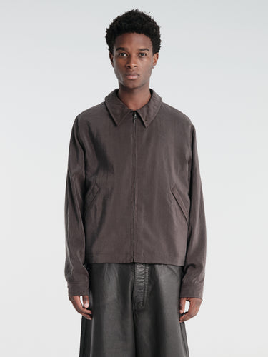 Lemaire - Light Zipped Blouson in Licorice
