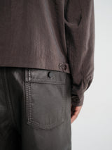 Lemaire - Light Zipped Blouson in Licorice