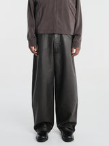 Lemaire - Maxi Workwear Pants in Licorice