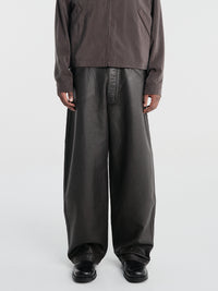 Lemaire - Maxi Workwear Pants in Licorice