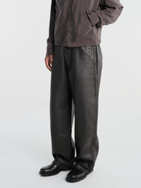 Lemaire - Maxi Workwear Pants in Licorice