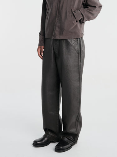 Lemaire - Maxi Workwear Pants in Licorice