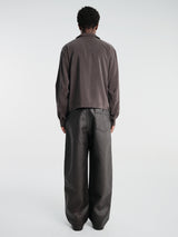 Lemaire - Maxi Workwear Pants in Licorice