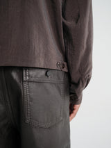 Lemaire - Maxi Workwear Pants in Licorice