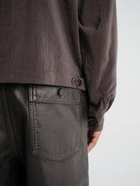 Lemaire - Maxi Workwear Pants in Licorice