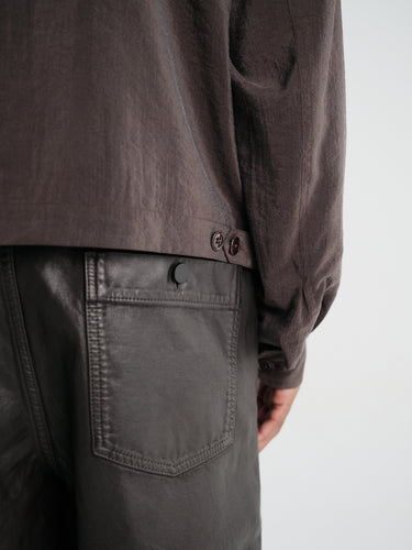 Lemaire - Maxi Workwear Pants in Licorice