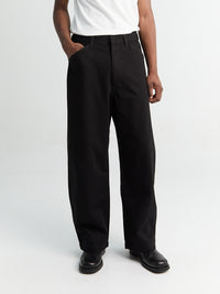 Lemaire - Maxi Workwear Pants in Black