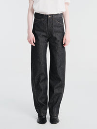 Lemaire - Five Pockets Twisted Pants in Slate