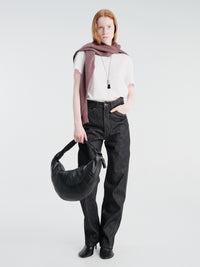Lemaire - Five Pockets Twisted Pants in Slate