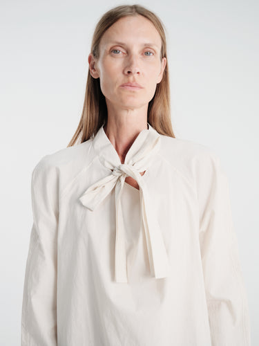 Lemaire - Ascot Blouse in Light Cream