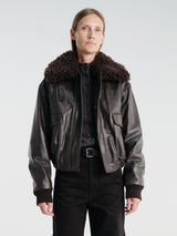 Lemaire - Pilot Blouson Jacket in Ebony