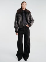 Lemaire - Pilot Blouson Jacket in Ebony