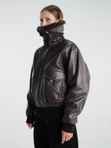 Lemaire - Pilot Blouson Jacket in Ebony