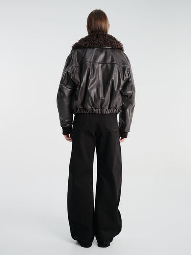 Lemaire - Pilot Blouson Jacket in Ebony