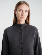 Lemaire - Reversible Buttoned Sweater in Stone