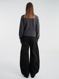 Lemaire - Reversible Buttoned Sweater in Stone