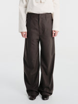 Lemaire - Baggy Pants in Moss