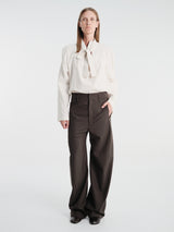Lemaire - Baggy Pants in Moss