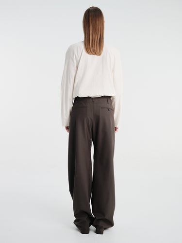 Lemaire - Baggy Pants in Moss