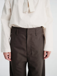 Lemaire - Baggy Pants in Moss