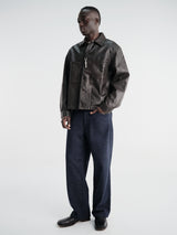 Lemaire - Workwear Overshirt in Licorice