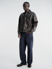 Lemaire - Workwear Overshirt in Licorice