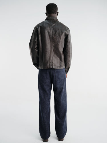 Lemaire - Workwear Overshirt in Licorice