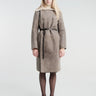 Lemaire - Shearling Coat in Smog