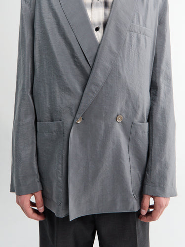 Lemaire - Soft DB Jacket in Aluminium