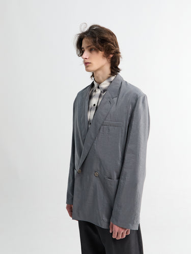 Lemaire - Soft DB Jacket in Aluminium