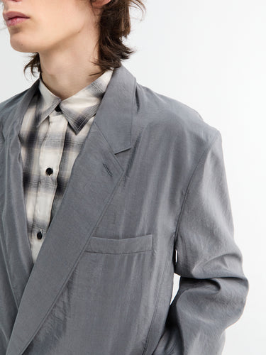 Lemaire - Soft DB Jacket in Aluminium