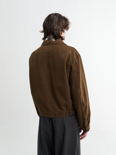 Lemaire - Trucker Jacket in Cacao