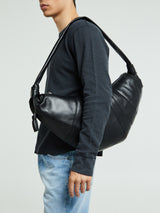 Lemaire - Large Croissant Bag in Black