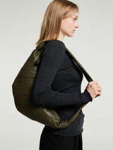 Lemaire - Medium Croissant Bag in Dark Moss