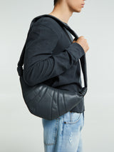 Lemaire - Small Croissant Bag in Asphalt