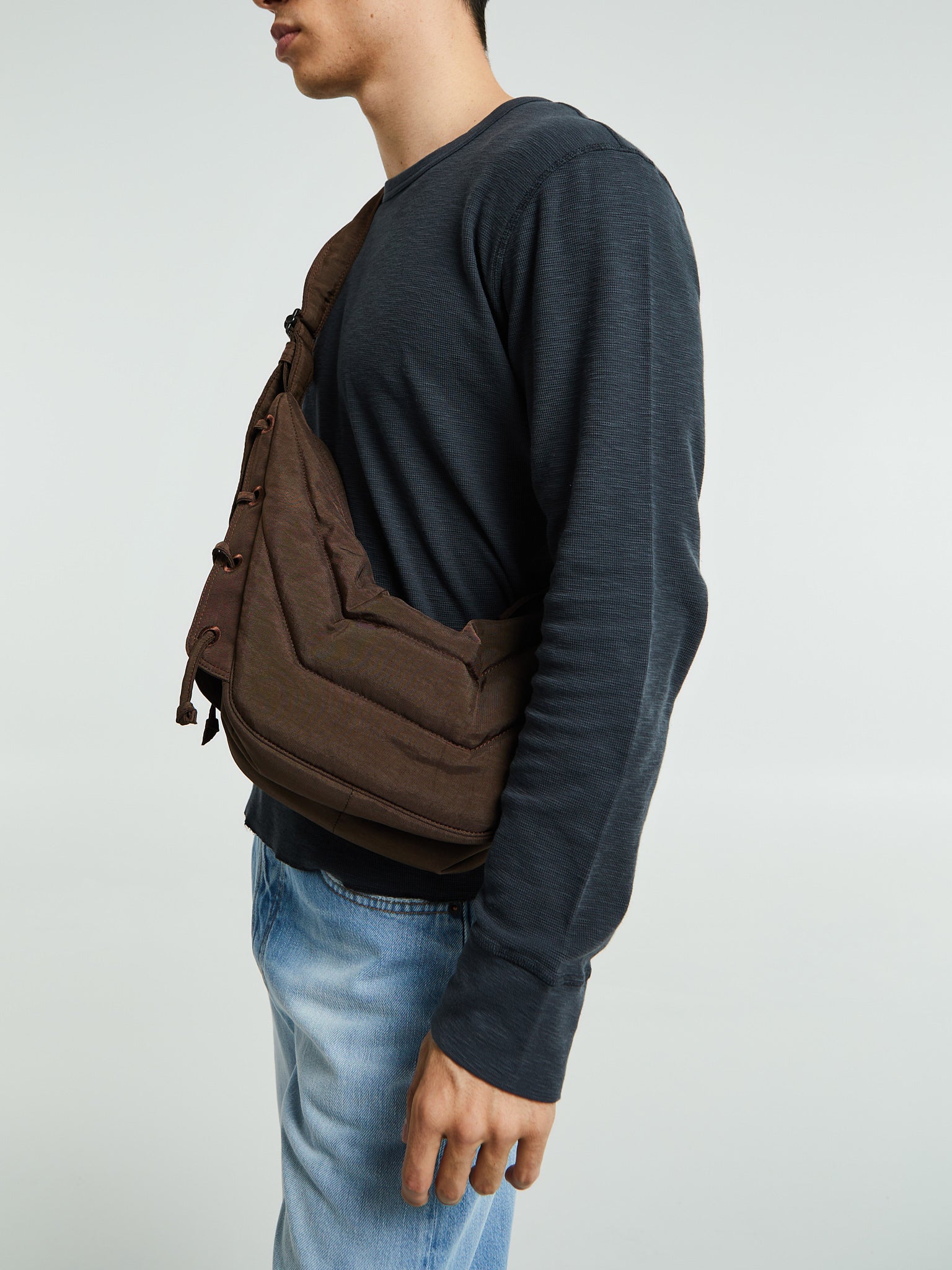 Lemaire - Small Soft Game Bag in Shiitake