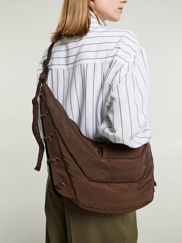 Lemaire - Medium Soft Game Bag in Shiitake