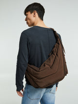Lemaire - Medium Soft Game Bag in Shiitake