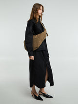 Lemaire - Long Shirt Dress in Black