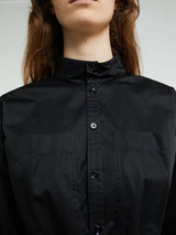 Lemaire - Long Shirt Dress in Black