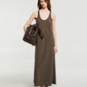 Lemaire - Bias Cut Tank Dress in Walnut