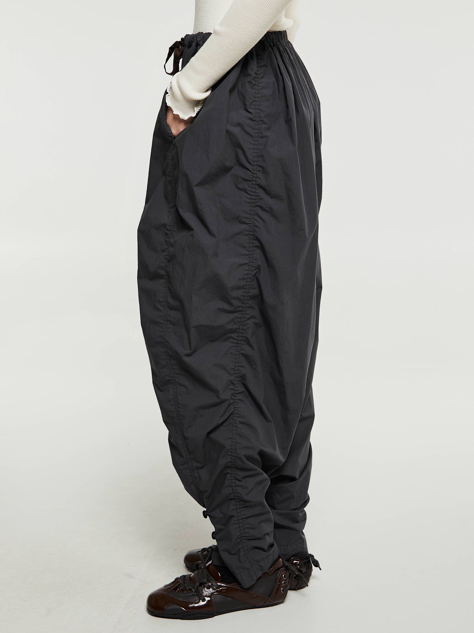 Lemaire - Parachute Pants in Charcoal