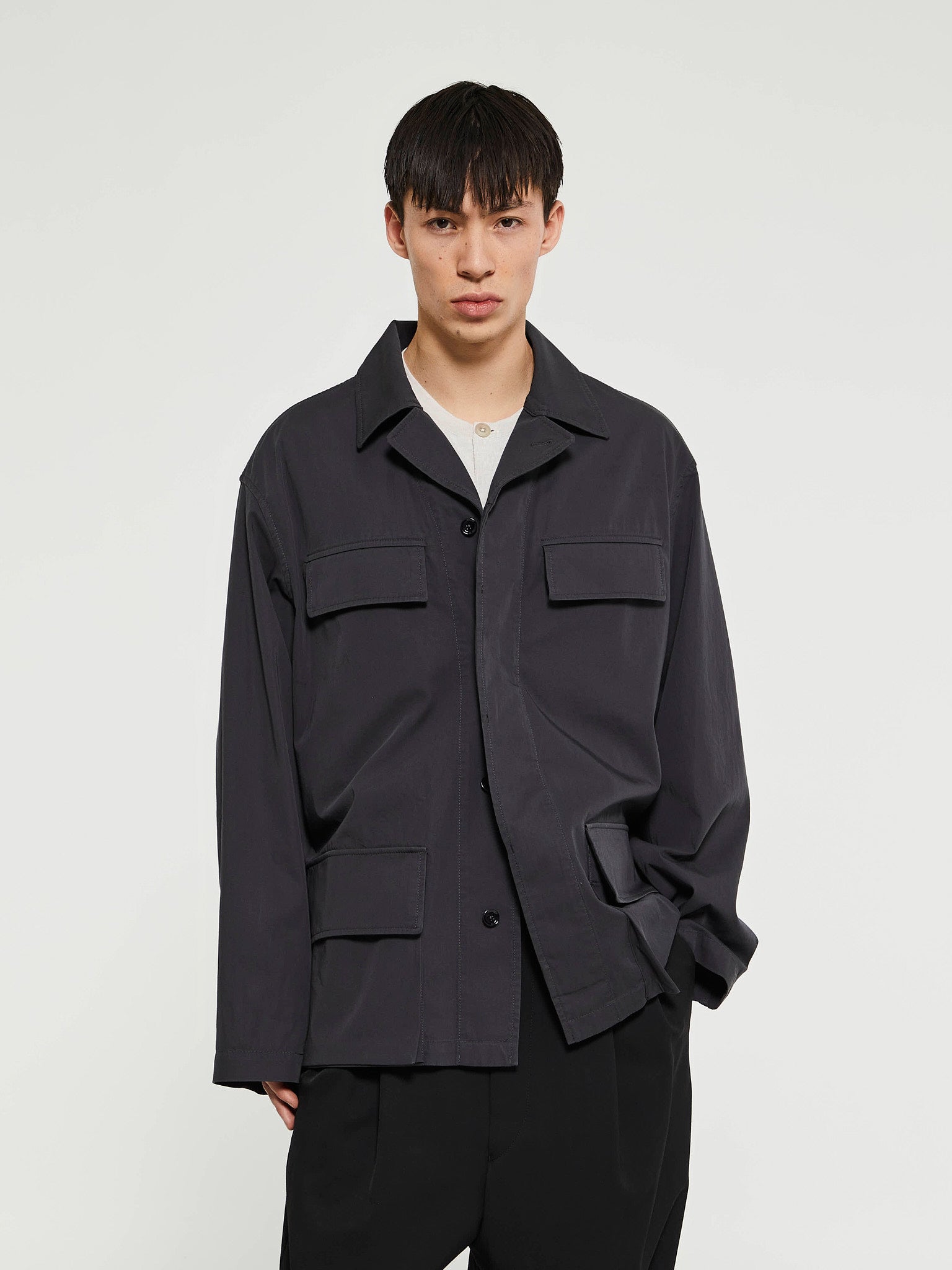 Lemaire - Four Pockets Jacket in Charcoal