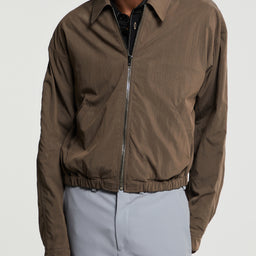 Lemaire - Zipped Blouson in Walnut