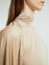 Lemaire - Short Sleeve Foulard Top in Blush