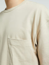 Lemaire - Boxy SS T-Shirt in Warm Beige