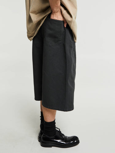Lemaire - Twisted Shorts in Carbon Blue