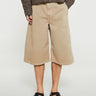 Lemaire - Twisted Shorts in Natural Beige